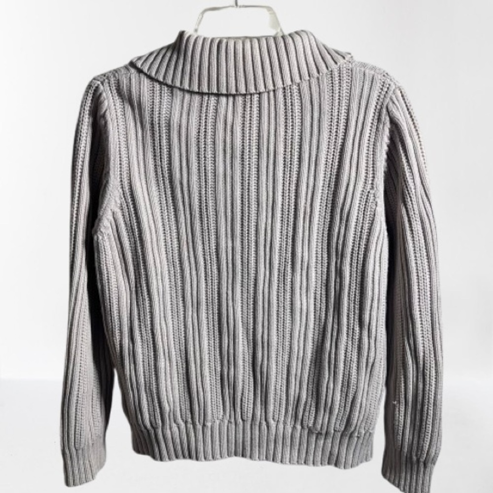 L.L. Bean Women's Off-White Knit Top - Picture 4 of 5